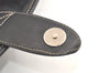 Authentic GUCCI Vintage Shoulder Cross Body Bag Purse Leather Black 3494K