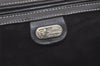 Authentic GUCCI Vintage Shoulder Cross Body Bag Purse Leather Black 3494K