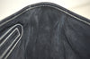 Authentic GUCCI Vintage Shoulder Cross Body Bag Purse Leather Black 3494K