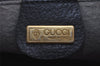 Authentic GUCCI Shoulder Cross Body Bag Purse GG PVC Leather Navy Blue 3495J