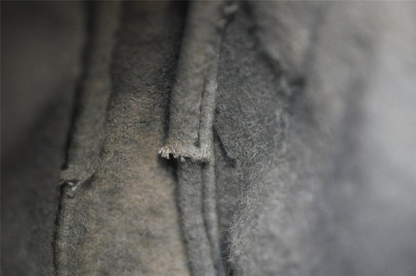 Authentic GUCCI Shoulder Cross Body Bag Purse GG PVC Leather Navy Blue 3495J