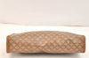 Authentic CELINE Macadam Blason Pattern Clutch Hand Bag PVC Leather Brown 3495K