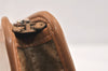 Authentic CELINE Macadam Blason Pattern Clutch Hand Bag PVC Leather Brown 3495K