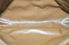 Authentic CELINE Macadam Blason Pattern Clutch Hand Bag PVC Leather Brown 3495K