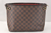 Authentic Louis Vuitton Damier Neverfull PM Shoulder Tote Bag N51109 Junk 3496K