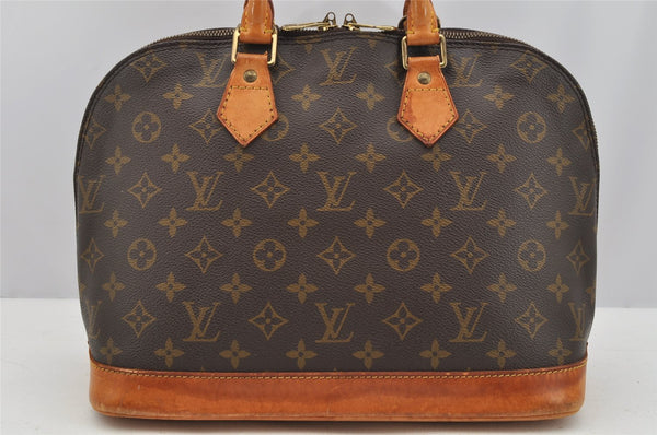 Authentic Louis Vuitton Monogram Alma Hand Bag Purse M51130 LV 3497I