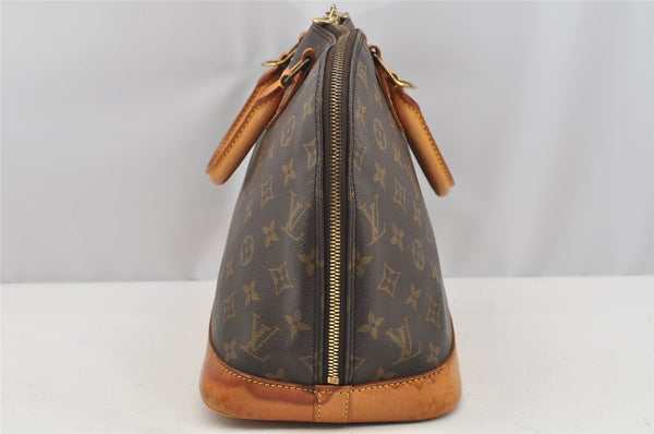 Authentic Louis Vuitton Monogram Alma Hand Bag Purse M51130 LV 3497I