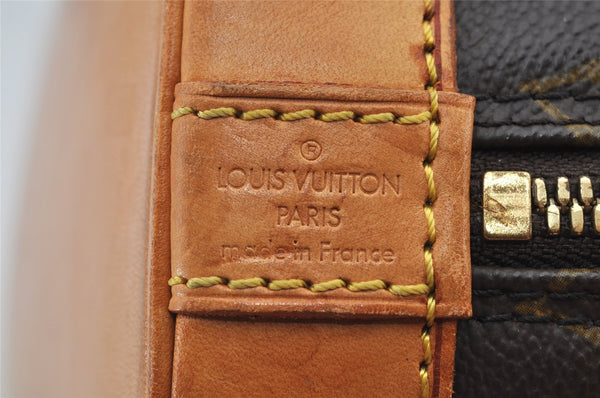 Authentic Louis Vuitton Monogram Alma Hand Bag Purse M51130 LV 3497I