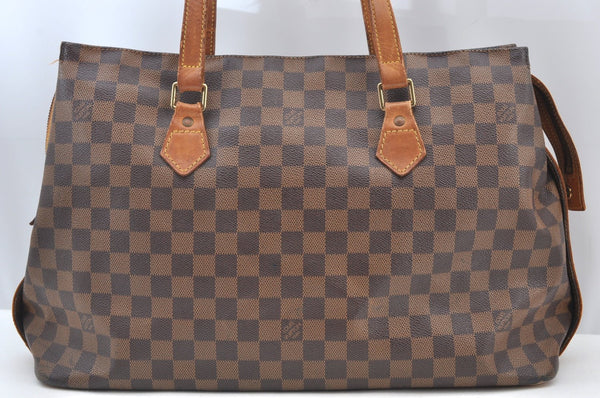 Authentic Louis Vuitton Damier Columbine 100 ANS Shoulder Bag N99037 LV 3497J