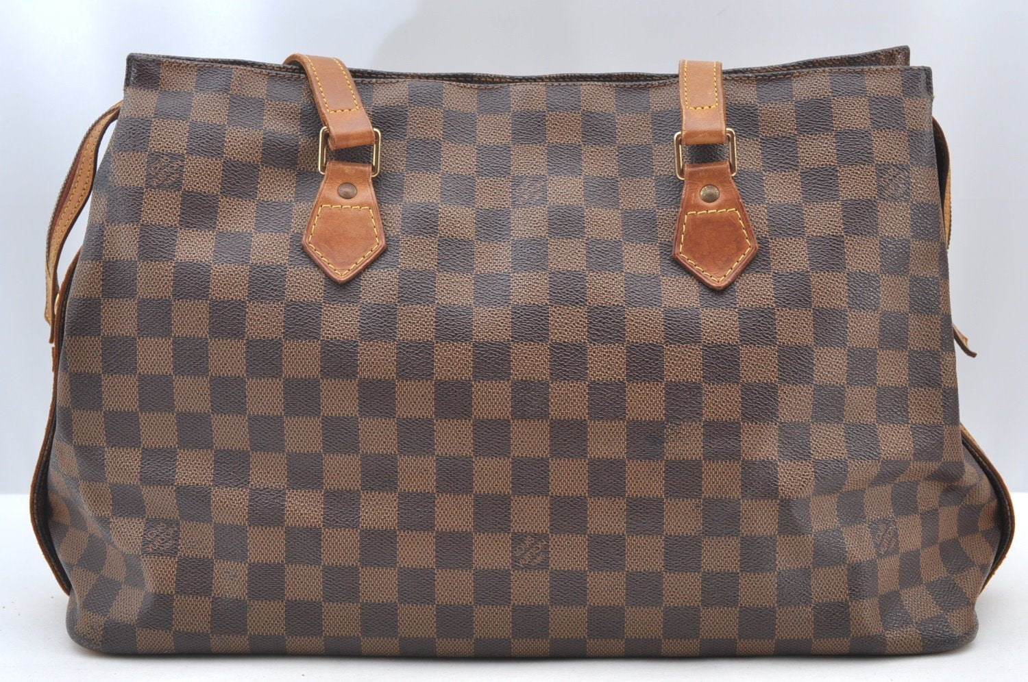Authentic Louis Vuitton Damier Columbine 100 ANS Shoulder Bag N99037 LV 3497J