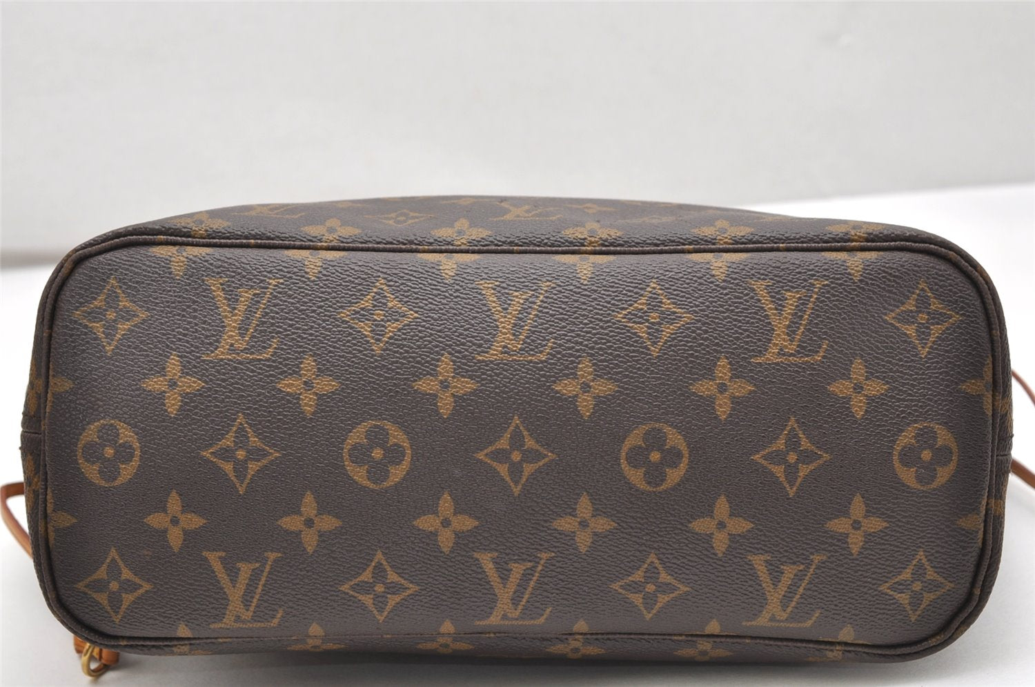 Authentic Louis Vuitton Monogram Neverfull PM Shoulder Tote Bag M40155 LV 3497K