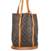 Authentic Louis Vuitton Monogram Bucket GM Shoulder Tote Bag M42236 Junk 3498K