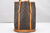Authentic Louis Vuitton Monogram Bucket GM Shoulder Tote Bag M42236 Junk 3498K