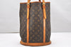 Authentic Louis Vuitton Monogram Bucket GM Shoulder Tote Bag M42236 Junk 3498K