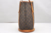 Authentic Louis Vuitton Monogram Bucket GM Shoulder Tote Bag M42236 Junk 3498K