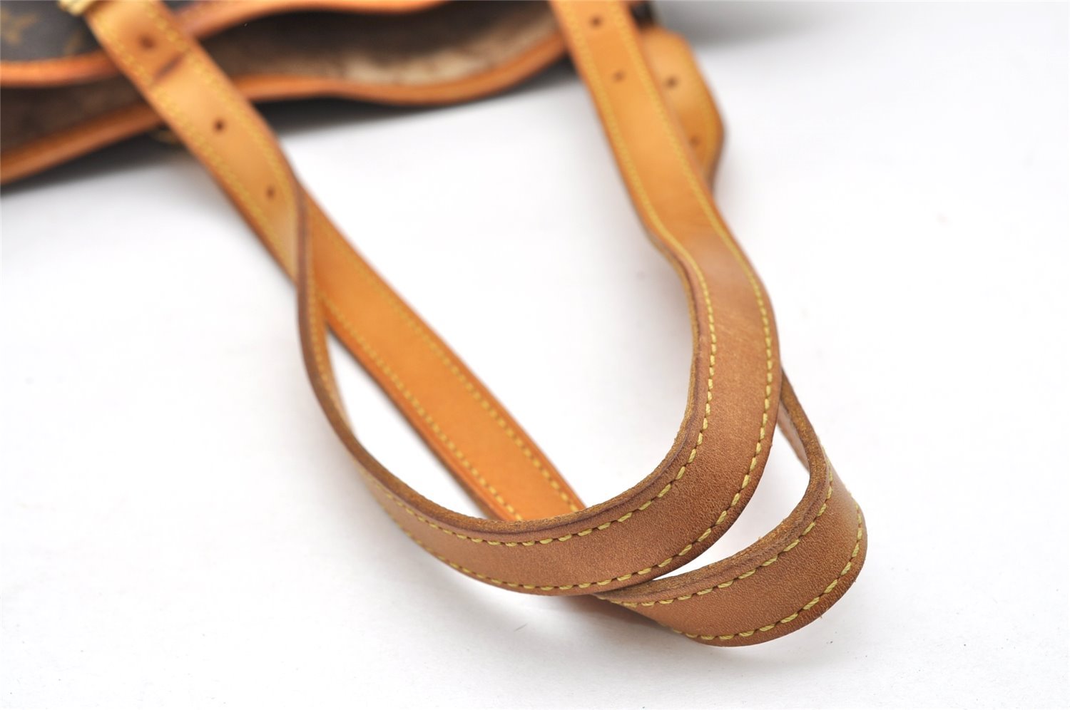 Authentic Louis Vuitton Monogram Bucket GM Shoulder Tote Bag M42236 Junk 3498K