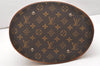 Authentic Louis Vuitton Monogram Bucket GM Shoulder Tote Bag M42236 Junk 3498K