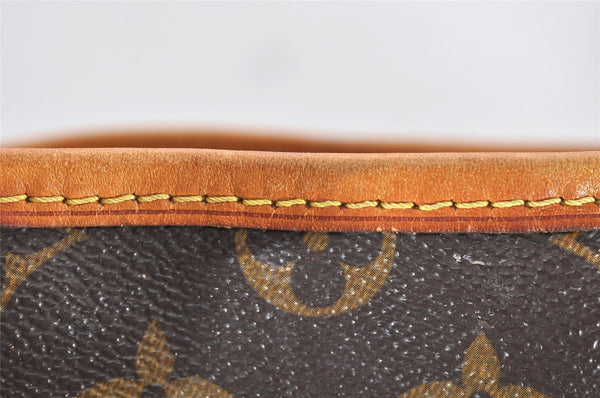 Authentic Louis Vuitton Monogram Bucket GM Shoulder Tote Bag M42236 Junk 3498K