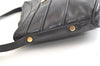 Authentic GUCCI Vintage Shoulder Cross Body Bag Purse Leather Black Junk 3502K