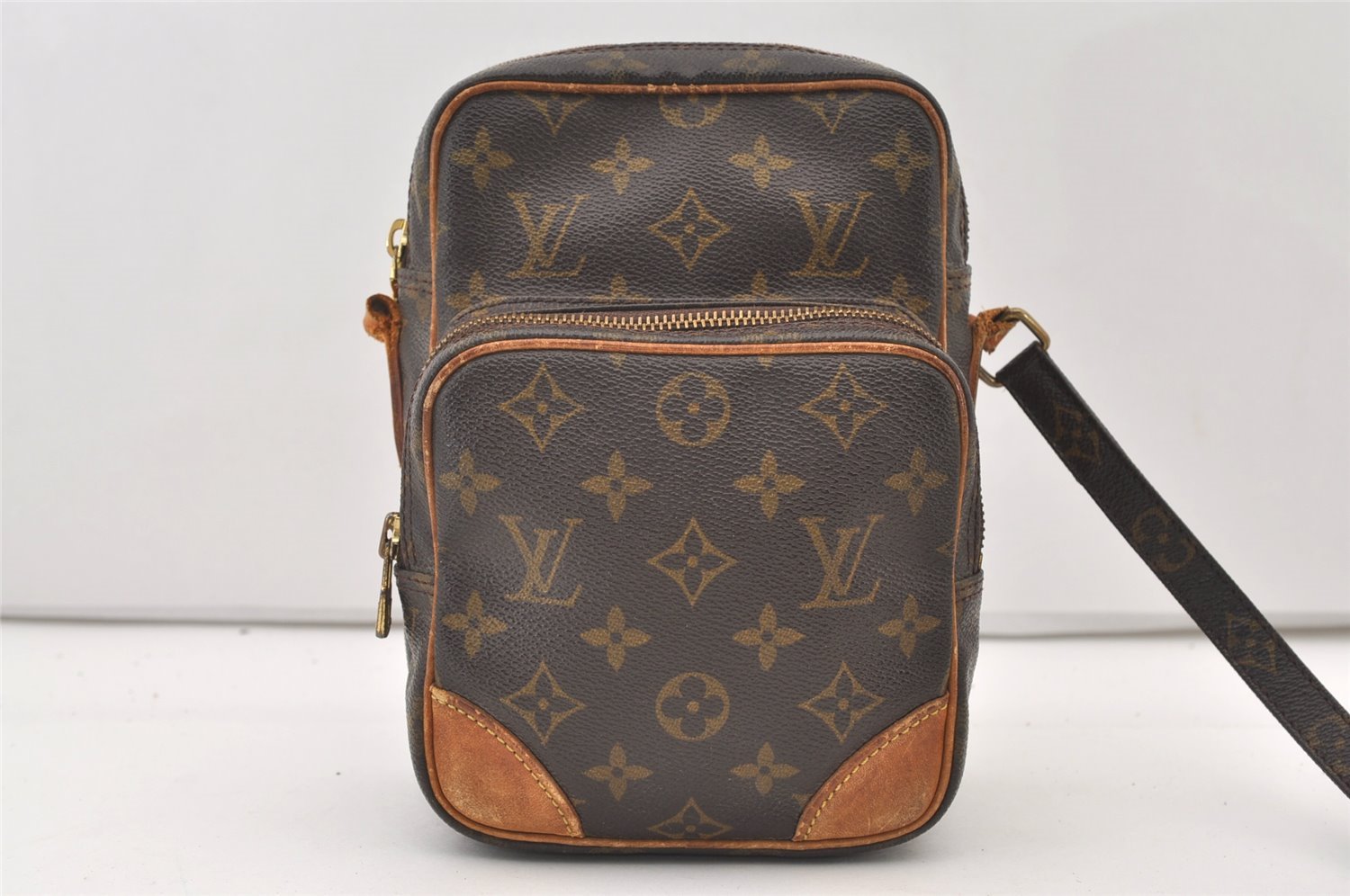 Authentic Louis Vuitton Monogram Amazone Shoulder Cross Bag M45236 Junk 3503J