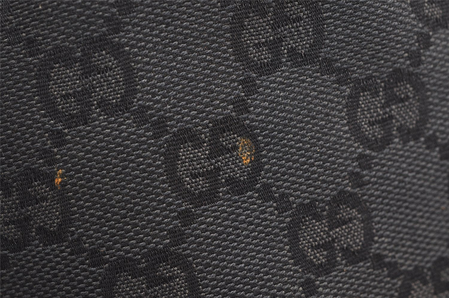 Authentic GUCCI Vintage Shoulder Tote Bag GG Canvas Leather 0021098 Black 3503K