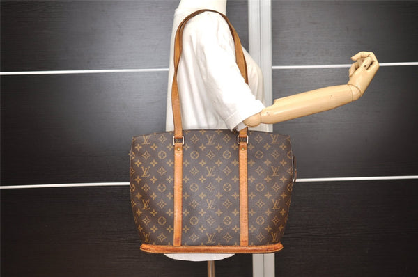 Authentic Louis Vuitton Monogram Babylone Shoulder Tote Bag M51102 LV 3505J