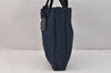 Authentic PRADA Nylon Tessuto Vintage Shoulder Hand Bag Navy Blue 3505K