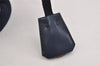 Authentic PRADA Nylon Tessuto Vintage Shoulder Hand Bag Navy Blue 3505K