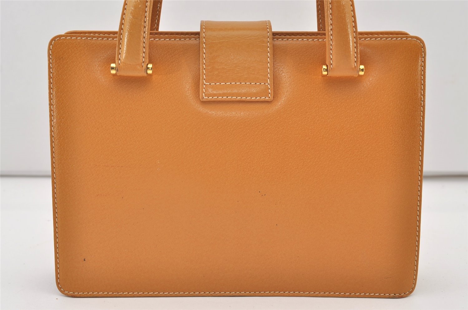 Authentic GUCCI 2Way Shoulder Hand Bag Purse Leather Brown Junk 3508J