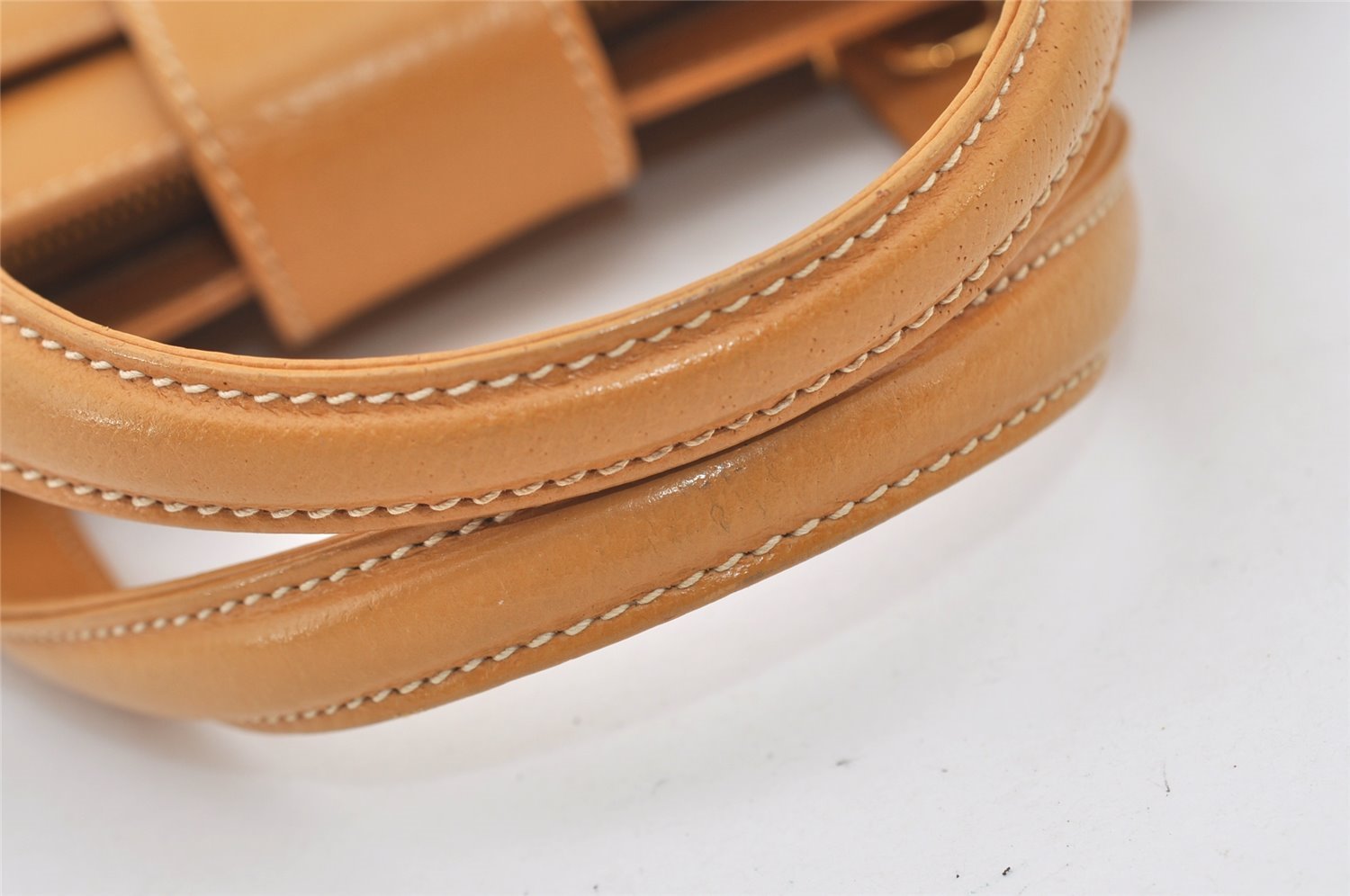 Authentic GUCCI 2Way Shoulder Hand Bag Purse Leather Brown Junk 3508J