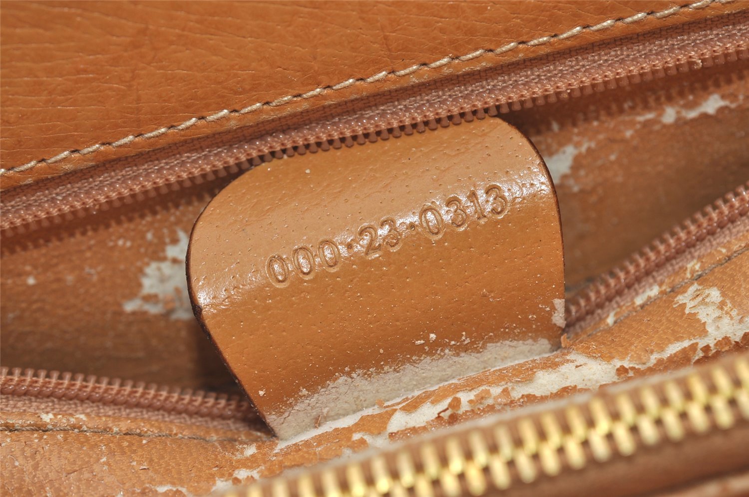 Authentic GUCCI 2Way Shoulder Hand Bag Purse Leather Brown Junk 3508J