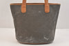 Authentic FENDI Vintage Zucchino Shoulder Hand Bag Purse PVC Leather Brown 3508K