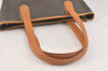 Authentic FENDI Vintage Zucchino Shoulder Hand Bag Purse PVC Leather Brown 3508K