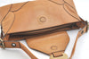 Authentic Chloe Vintage Shoulder Hand Bag Purse Leather Brown 3509K