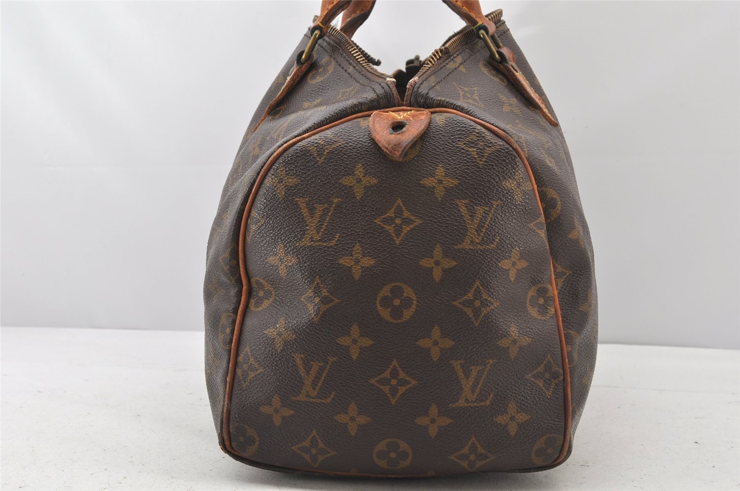 Authentic Louis Vuitton Monogram Speedy 30 Hand Boston Bag M41526 Junk 3510K