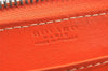 Authentic Goyard Vintage Matignon GM Long Wallet Purse PVC Leather Orange 3515K