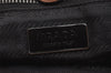Authentic PRADA Vintage Leather Nappa Shoulder Hand Bag Purse Brown 3517I