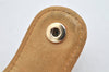 Authentic CHANEL Vintage Caviar Skin CC Logo Bifold Wallet Purse Beige 3517K
