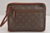 Authentic Louis Vuitton Monogram Pochette Sport Clutch Hand Bag Old Model 3518J