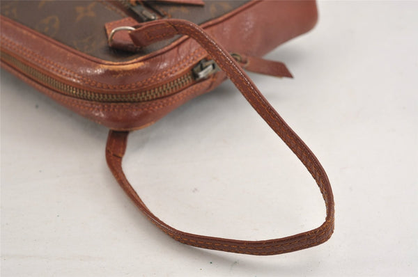 Authentic Louis Vuitton Monogram Pochette Sport Clutch Hand Bag Old Model 3518J