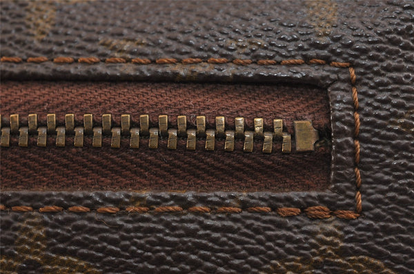 Authentic Louis Vuitton Monogram Pochette Sport Clutch Hand Bag Old Model 3518J