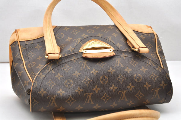 Authentic Louis Vuitton Monogram Beverly GM Shoulder Hand Bag M40120 LV 3518K