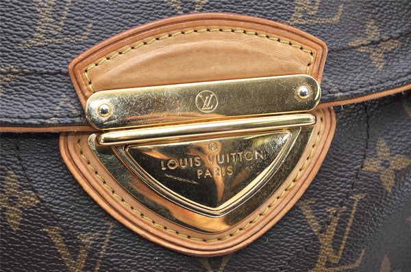 Authentic Louis Vuitton Monogram Beverly GM Shoulder Hand Bag M40120 LV 3518K