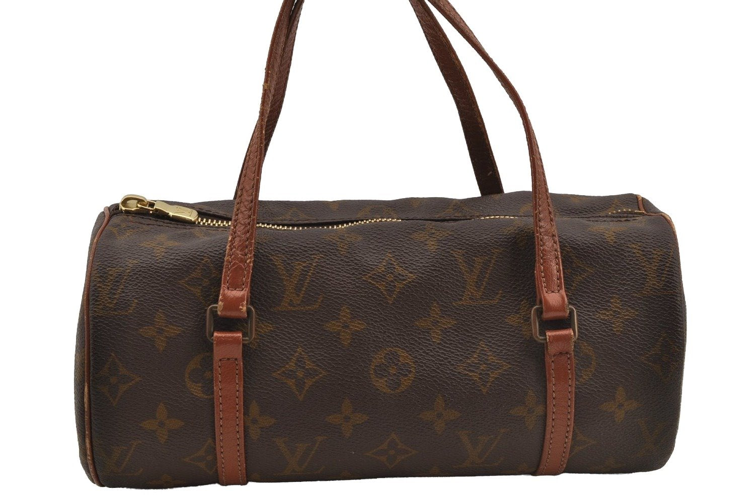 Authentic Louis Vuitton Monogram Papillon 26 Hand Bag Old Model LV 3519J