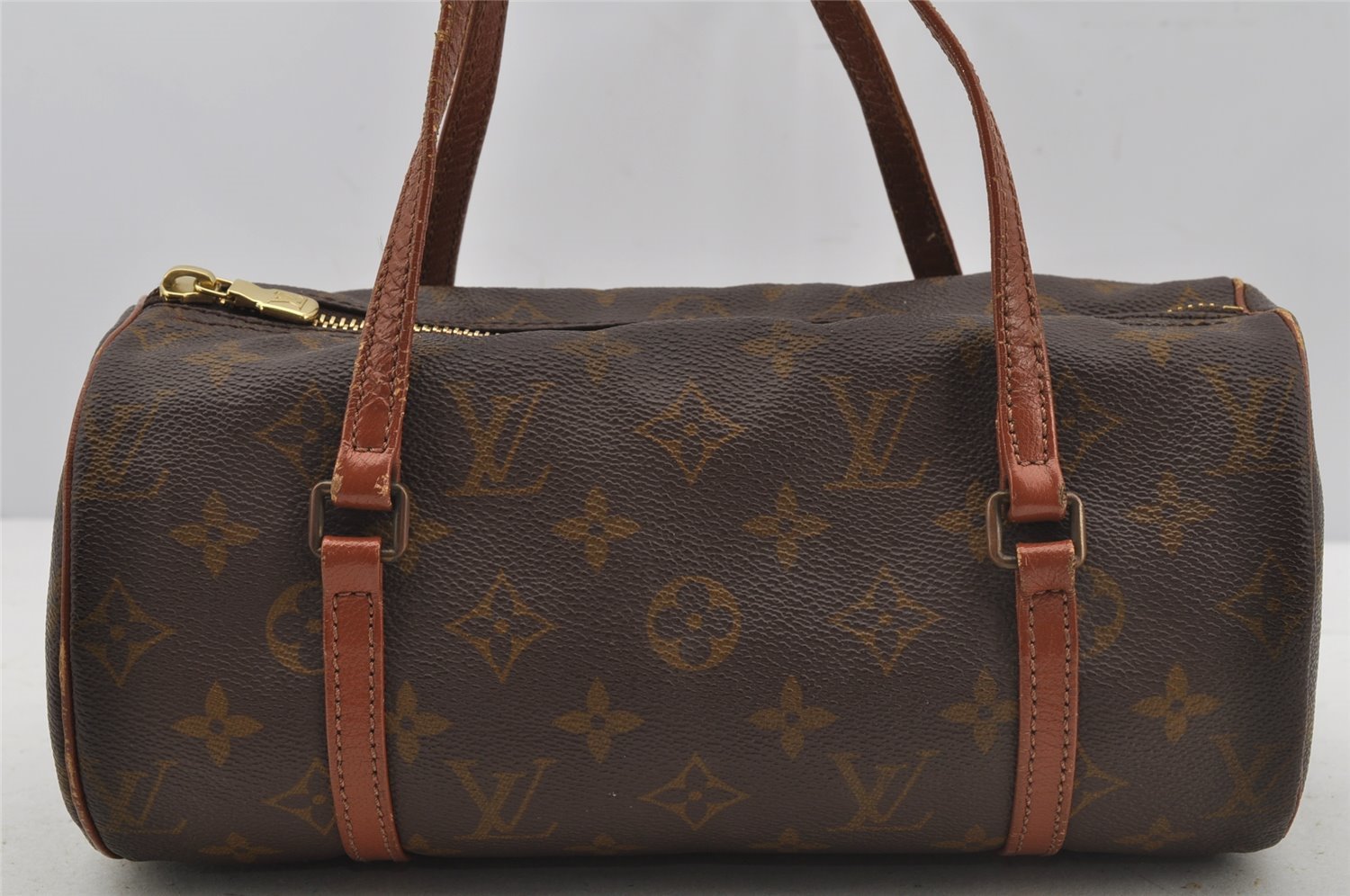 Authentic Louis Vuitton Monogram Papillon 26 Hand Bag Old Model LV 3519J
