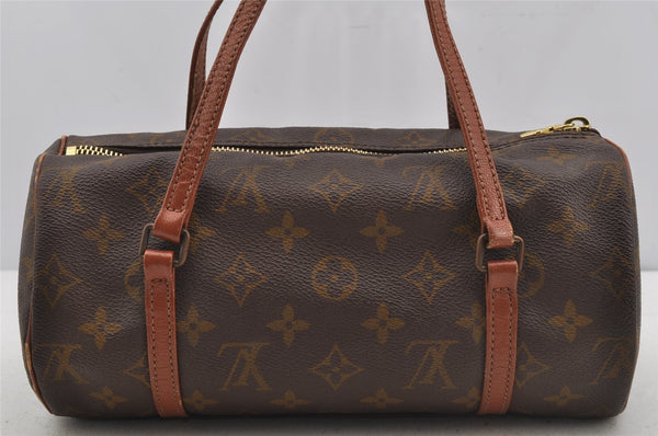 Authentic Louis Vuitton Monogram Papillon 26 Hand Bag Old Model LV 3519J