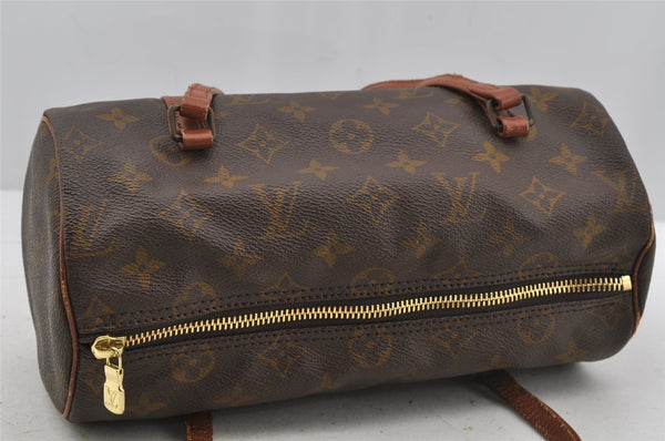 Authentic Louis Vuitton Monogram Papillon 26 Hand Bag Old Model LV 3519J