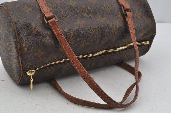 Authentic Louis Vuitton Monogram Papillon 26 Hand Bag Old Model LV 3519J