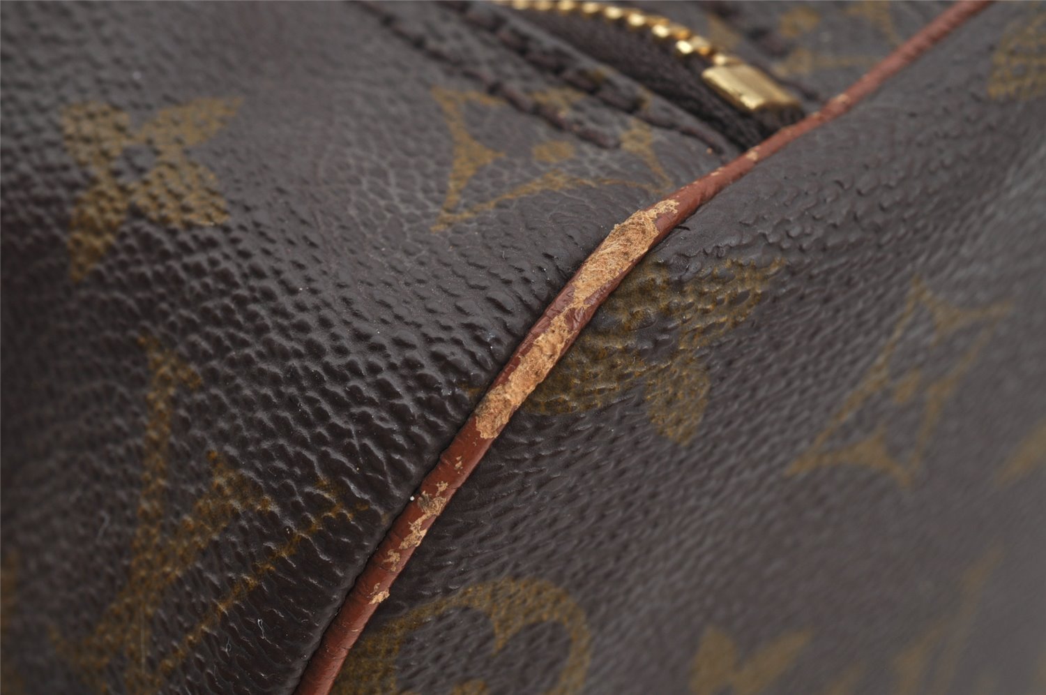 Authentic Louis Vuitton Monogram Papillon 26 Hand Bag Old Model LV 3519J