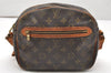 Authentic Louis Vuitton Monogram Senlis Shoulder Cross Bag Old Model Junk 3519K